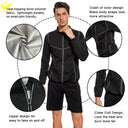 Men's Sauna Jacket for Weight Loss and Fat Burning Top