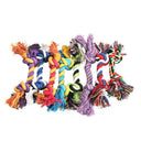 Cotton Braided Bone Rope Chew Toy for Pet Dogs - Random Color  ourlum.com   