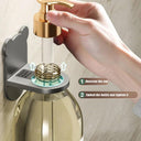 Adjustable Shower Gel Bottle Holder: Bathroom Organizer & Dispenser Stand  ourlum.com   