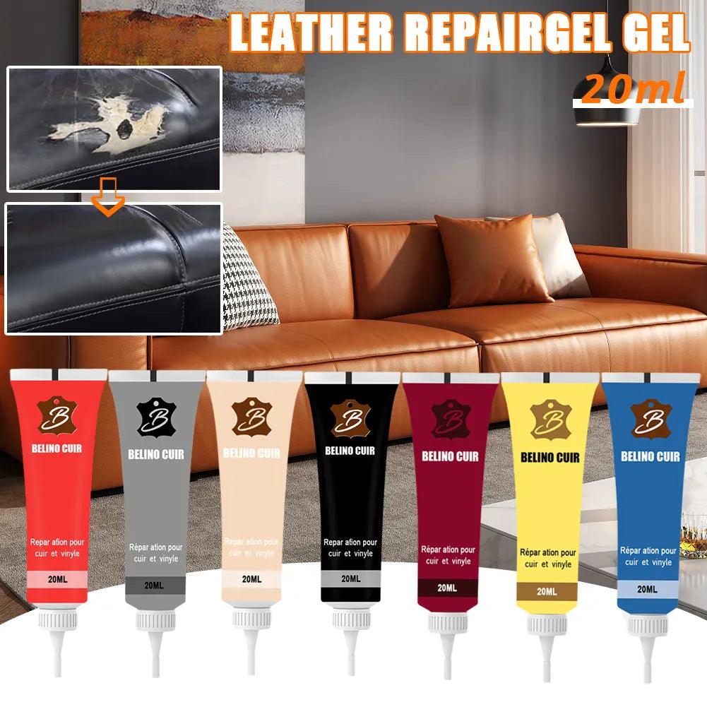 20ml Advanced Leather Repair Cream and Refurbishing Kit for Sofas and Car Seats  ourlum.com   