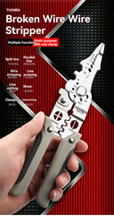 Electrical Wire Crimper Cable Cutter Adjustable Tool Set