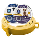 Adjustable Flea & Tick Prevention Pet Collar for Dogs & Cats  ourlum.com yellow box 1pc 38cm for cats 1pc 