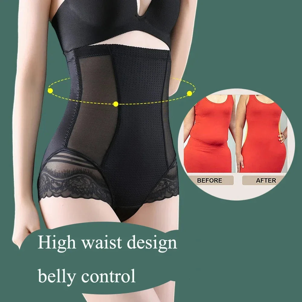 High Waist Tummy Control Shaper Shorts - Slimming Compression for All-Day Comfort