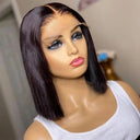 Brazilian Remy Human Hair Lace Front Short Bob Wig Stylish