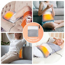 Winter Electric Foot Heating Pad USB Plush Warmer Mat