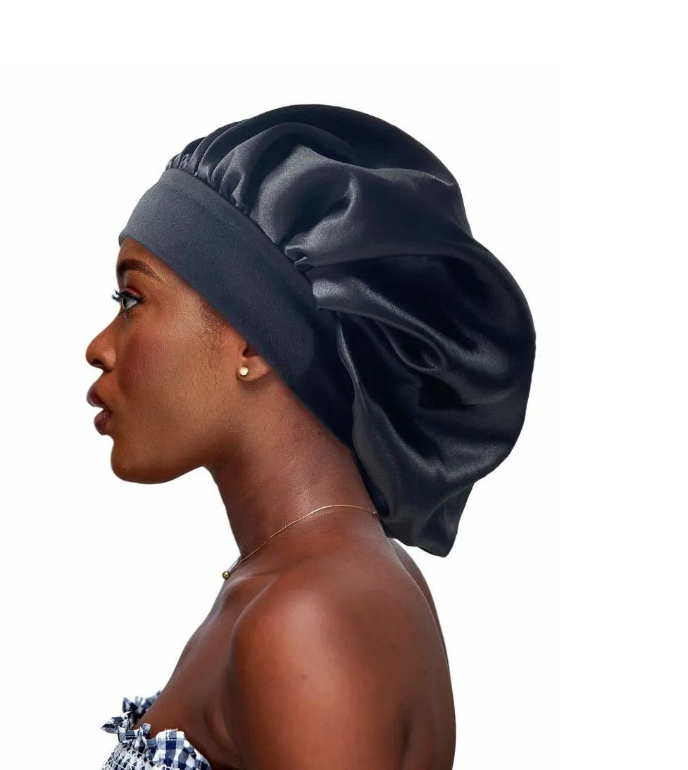 Luxurious Silk Hair Protector for Women - Premium Sleep Cap for Hair Care and Beauty Sleep  ourlum.com   