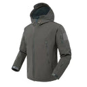 Men's Winter SoftShell Tactical Waterproof Jackets Hooded Coat