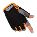 Half Finger Outdoor Cycling Anti Slip Anti Sweat Gloves for Men and Women