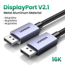 UGREEN DisplayPort HDMI Cable: Ultimate Visual Experience with Dynamic HDR  ourlum.com DP2.1-16K 1m CHINA