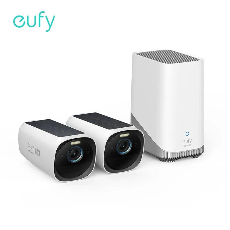 eufyCam 3 Wireless Security Camera: AI Recognition + Solar Power  ourlum.com   