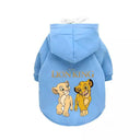 Lion King Anime Print Pet Hoodie: Disney Brand Dog Clothes for Cats and Dogs  ourlum.com 2 XS CHINA