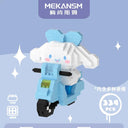 Hello Kitty Decorative Building Block Set with Kuromi and My Melody - Sanrio Anime Figure Toy for Kids and Adults  ourlum.com Cinnamoroll 339PCS NO BOX 