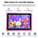 Cwowdefu 10.1 Inch Children Tablets Android 12 Quad Core 4GB 64GB WIFI Learning Tablets for Kids Toddler wIth Kids Mode 6000mAh  ourlum.com   