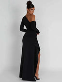 Mozision Maxi Dress Seductive Night Outfit for Club Goddesses