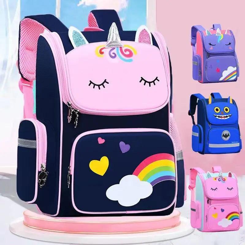 Large Capacity Waterproof Unicorn Backpack for Girls - Perfect School Bag