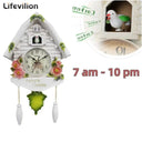 Cuckoo Clock Bird House Wall Decor Pendulum Alarm Watch: Musical Nordic Theme, Premium Quality, Unique Design, Silent Movement.  ourlum.com   