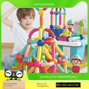 Ledi 2-6 Years Old Kids Puzzle Magnetic Rods Building Blocks