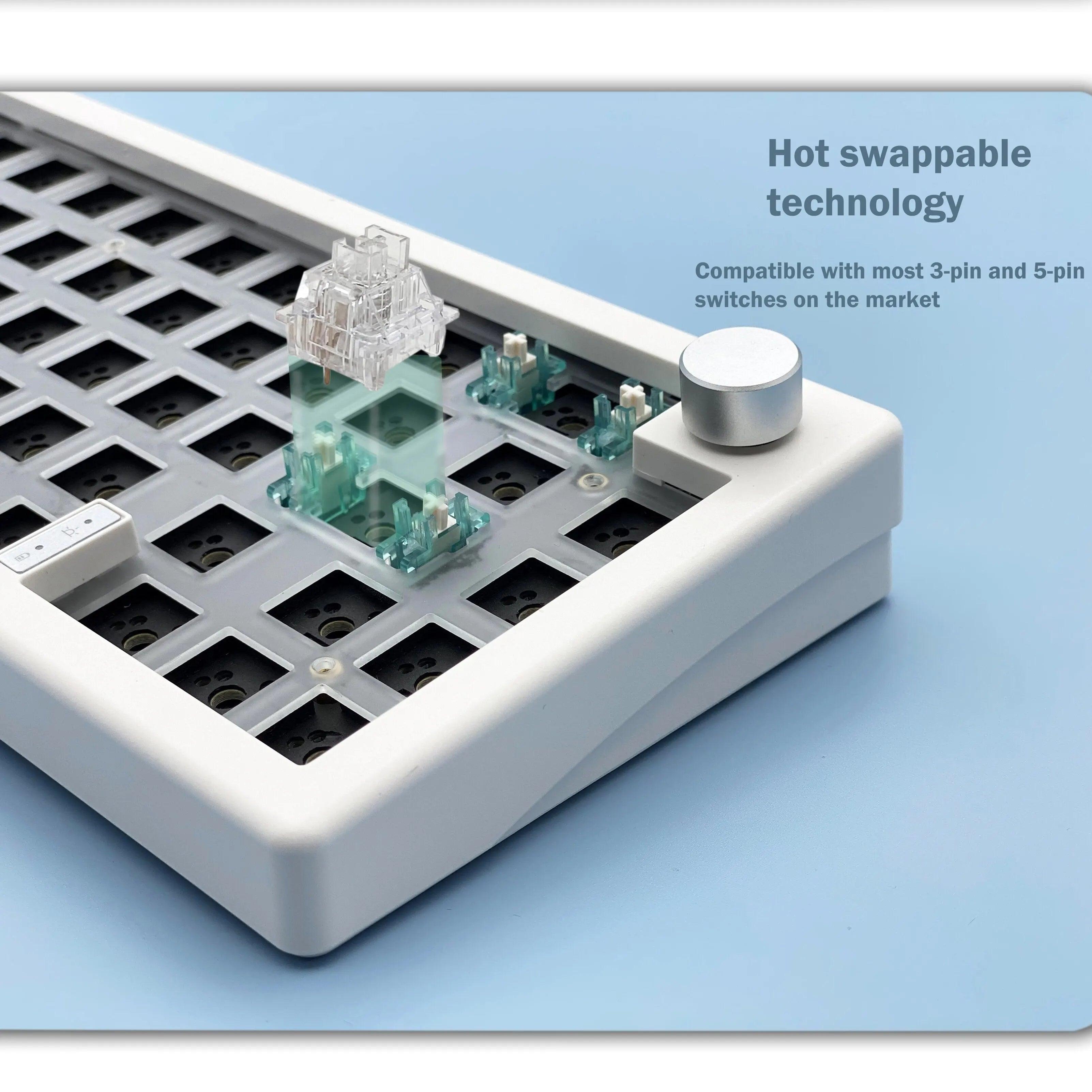 ZUOYA Bluetooth Mechanical Keyboard: Custom RGB Backlit Model  ourlum.com   