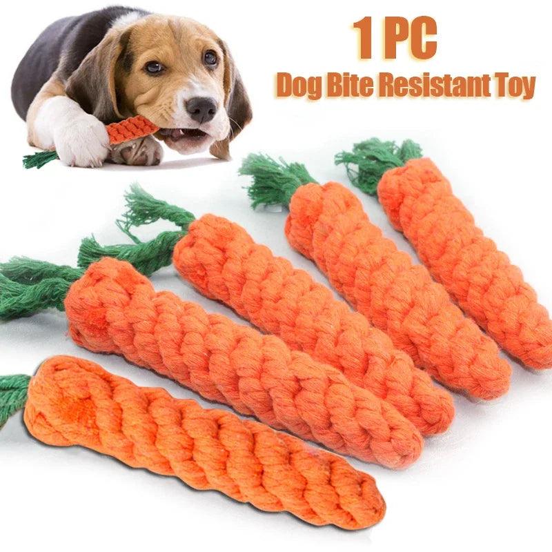 Pet Dog Cartoon Chew Toy: Durable Braided Bite Resistant Teeth Cleaning Rope  ourlum.com   