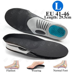 Orthotic Arch Support Insoles for Flat Feet & Plantar Fasciitis: Ultimate Comfort & Pain Relief for Men Women