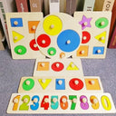 Wooden Montessori Puzzle Toys for Early Learning and Development  ourlum.com   