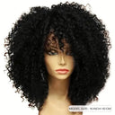 Afro Kinky Curly Hair Wigs Luxurious Style Upgrade 16 Inch