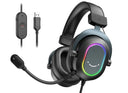 Fifine Dynamic RGB Gaming Headset with Mic Over-Ear 7.1