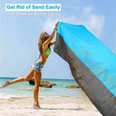 Sandproof Waterproof Beach Blanket 200x210cm Picnic Mat