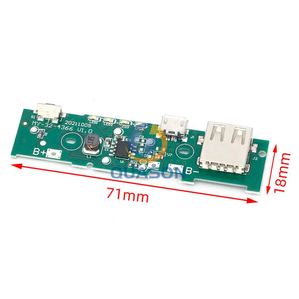 5V 1A Power Bank Charger Module Charging Circuit Board Step Up Boost Power Module For Xiaomi Mobile Power Bank DIY  ourlum.com   