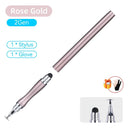 Drawing Stylus Pen: Enhanced Nib for Android iOS iPad Samsung Tablet  ourlum.com Rose gold 2Gen Gift  