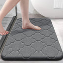 Luxurious Memory Foam Non-Slip Bath Mat Soft Absorbent