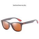 Stylish Square Polarized Sunglasses for Men and Women Set