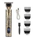 Precision Electric Hair Clipper with LCD Display Tool