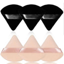 Velvet Triangle Makeup Puff Set for Luxe Finish & Easy Application