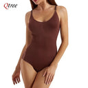 Qtree Plus Size Tummy Control Bodysuit - Slimming Shapewear for Women