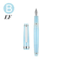 Sky Blue Jinhao 82 Fountain Pen Acrylic Barrel Fine Nib