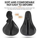 Premium Gel Padded Bike Seat Cover Waterproof Cushion Comfort