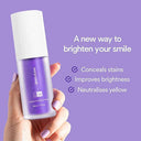 Purple Teeth Whitening Toothpaste with Mint Infusion