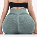 High Waist Women’s Yoga Shorts Seamless Fitness Shorts