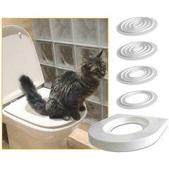 Cats Toilet Training Kit: Easy Setup for Potty Training Felines