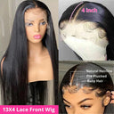 30 Inch Pre-Plucked 360 Lace Frontal Wig Brazilian Hair