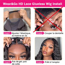 Luxury Brazilian Deep Wave Curly Lace Front Wig Glueless