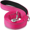 Reflective Night Dog Leash: Enhance Visibility and Safety  ourlum.com Pink 2.5x120cm 