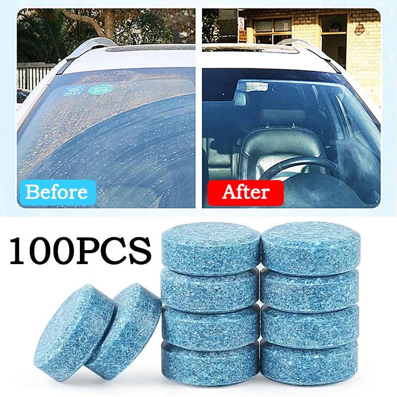 Effervescent Windscreen Cleaner Tablets: Superior Glass Solution  ourlum.com   