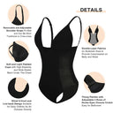 Deep V-Neck Backless Bodysuit Shapewear - Women's Push-Up Corset & Waist Trainer