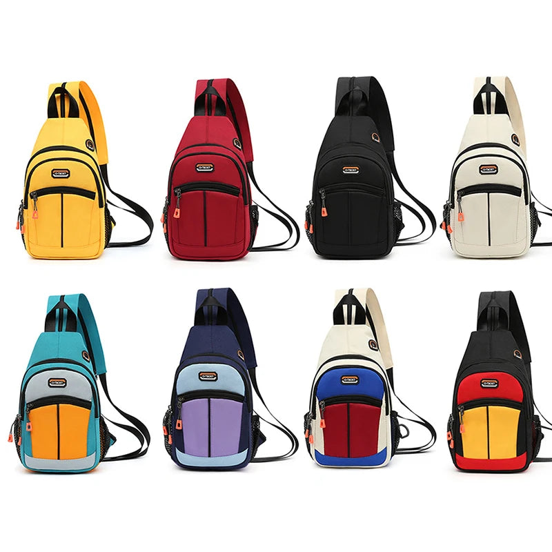 2023 Shoulder Bag Man Casual Chest Bag Business Male Bag Multi-Functional Women Backpack Cycling Sports Rucksack Travel Pack