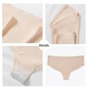 Cotton Blend Seamless Thongs Cool Comfortable Essentials