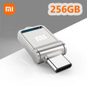 Xiaomi 2TB USB Flash Drive with Type-C Interface - High-Speed Data Transfer and Waterproof Design  ourlum.com Silver 256GB  