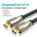 UGREEN DisplayPort HDMI Cable: Ultimate Visual Experience with Dynamic HDR  ourlum.com DP1.4 Golden - 8K 1m CHINA