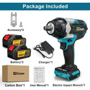 1800N.M Torque Brushless Electric Impact Wrench Cordless